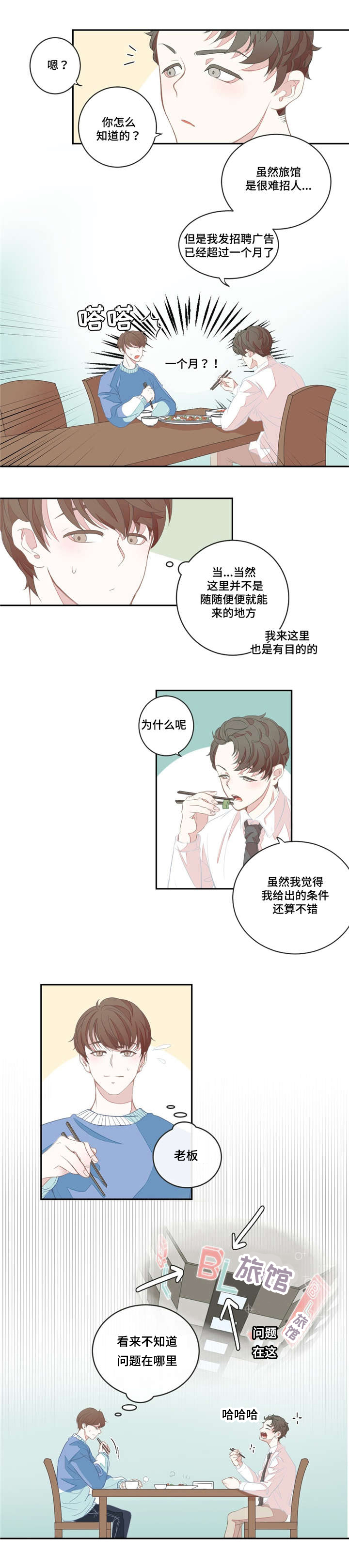 星和东家漫画,第4章：太近了5图