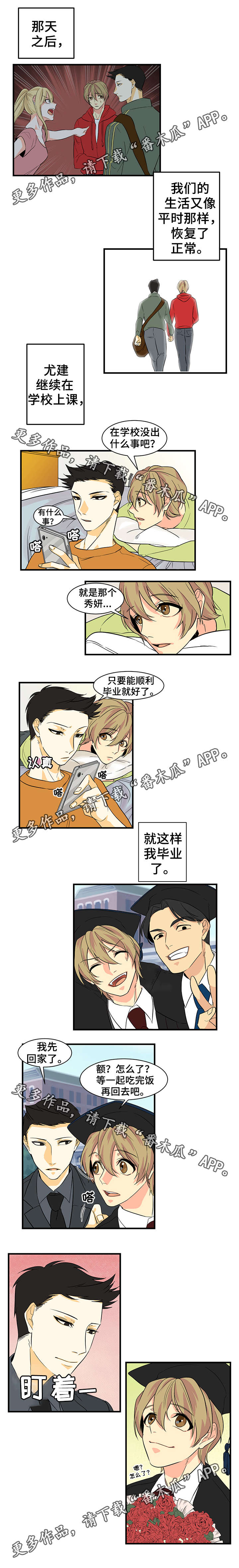 重启美食漫画,第25章：留学3图