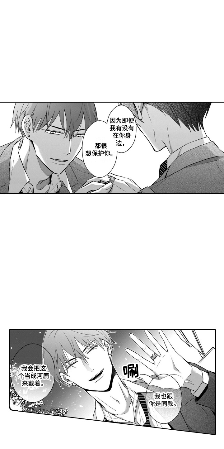 圈养的小鹿斑比漫画,第23章：戒指3图