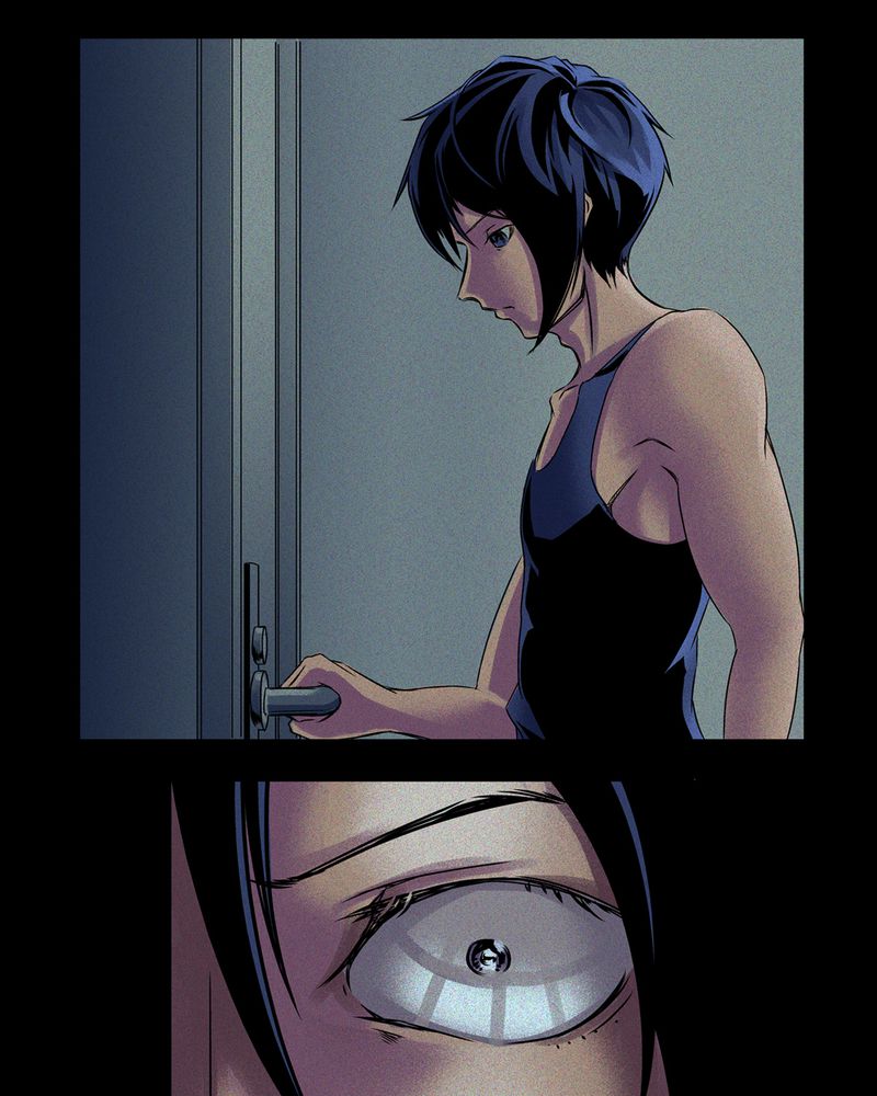 鸟阵怪谈漫画,第5章：鬼妹子#54图