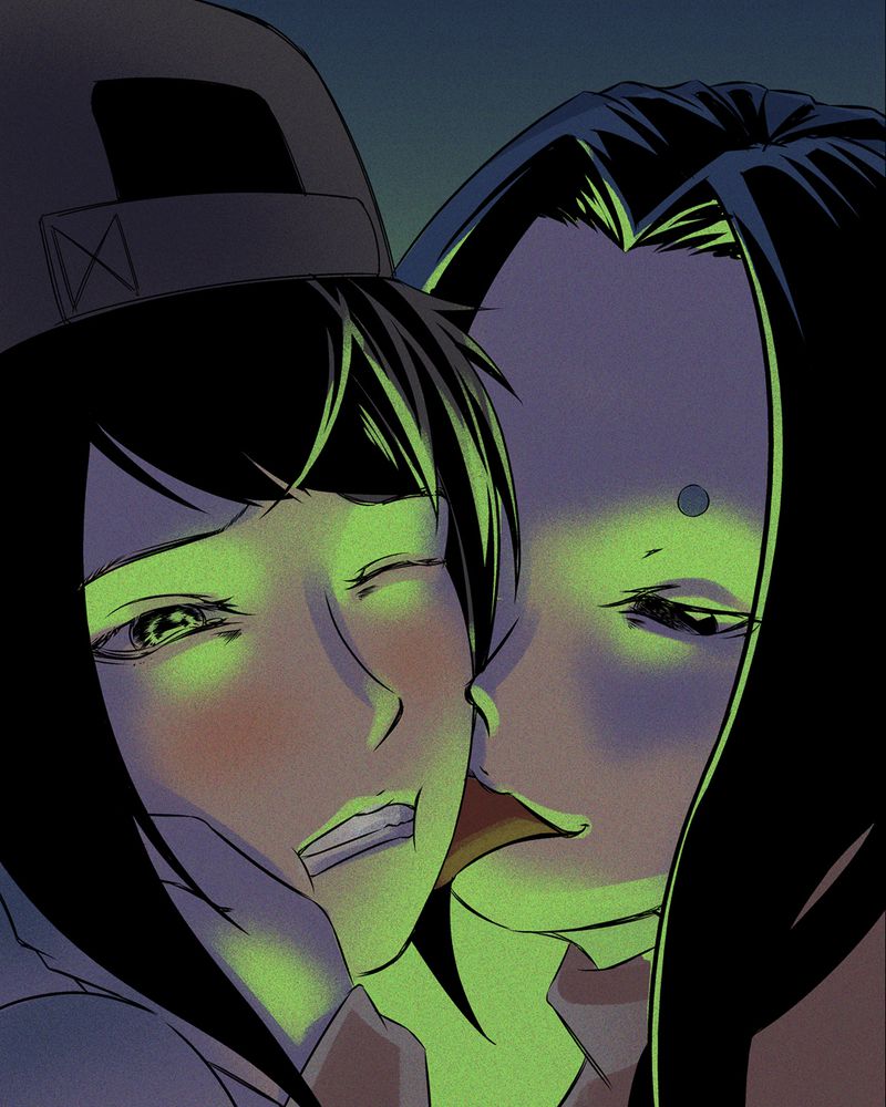 鸟阵通关攻略宇宙怪谈漫画,第5章：鬼妹子#52图