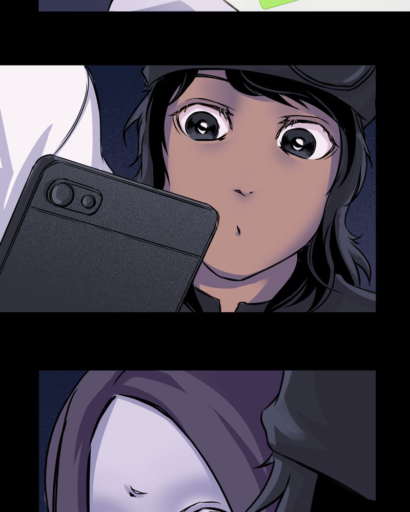 怪谈视频漫画,第21章：鬼脸#14图