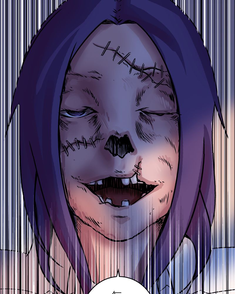 宇宙怪谈鸟阵如何通过漫画,第21章：鬼脸#13图