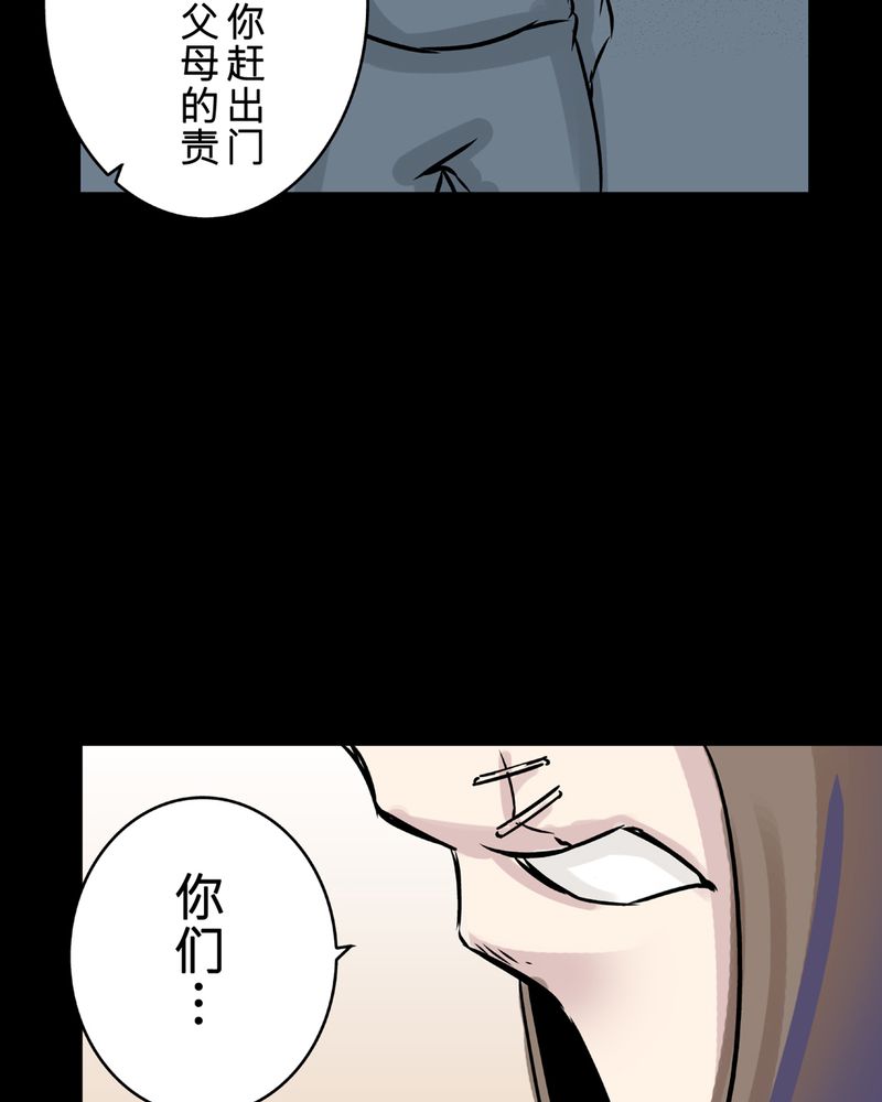 宇宙怪谈鸟阵如何通过漫画,第22章：鬼脸#23图