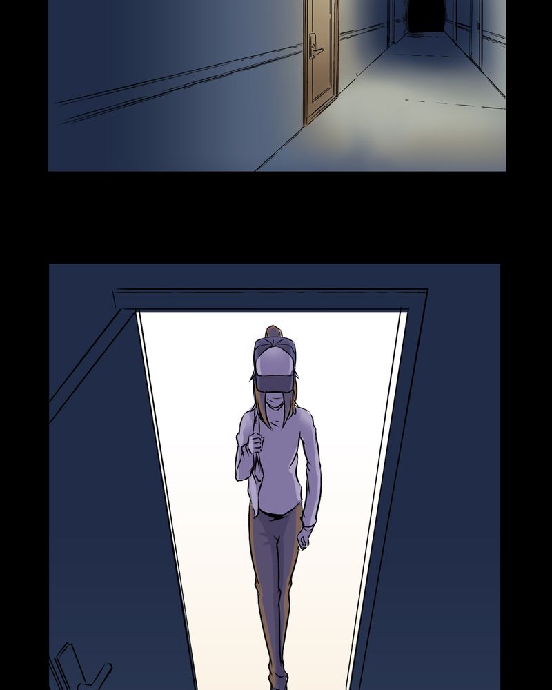 怪谈视频漫画,第23章：鬼脸#34图