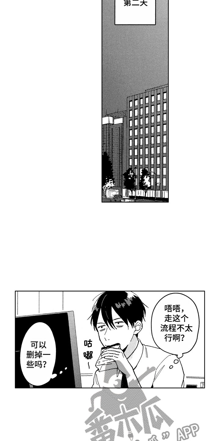 社畜也有反骨漫画,第18章：美食简讯5图