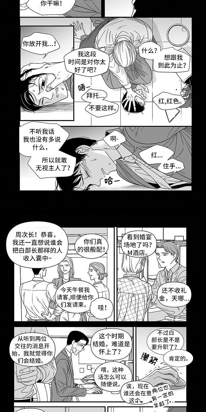 红色密码箱怎么重设密码漫画,第1章：辞职之后4图