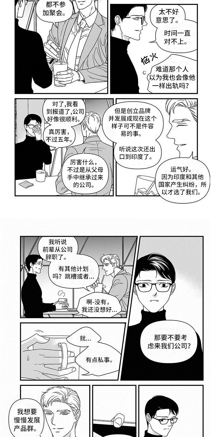 红色密语漫画,第2章：挖角2图