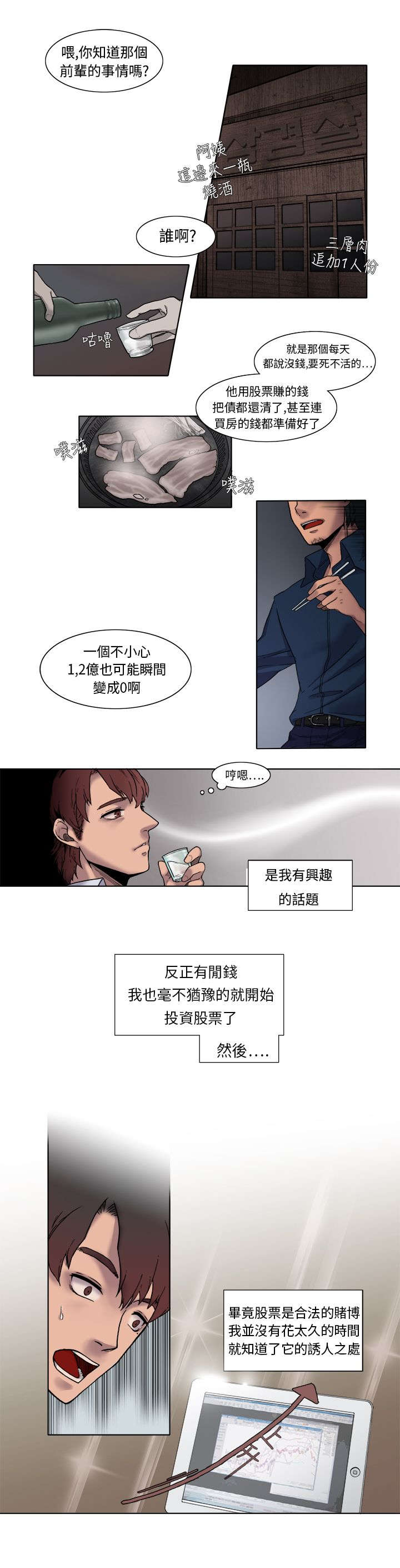 风俗室长漫画,第1章：债台高驻4图