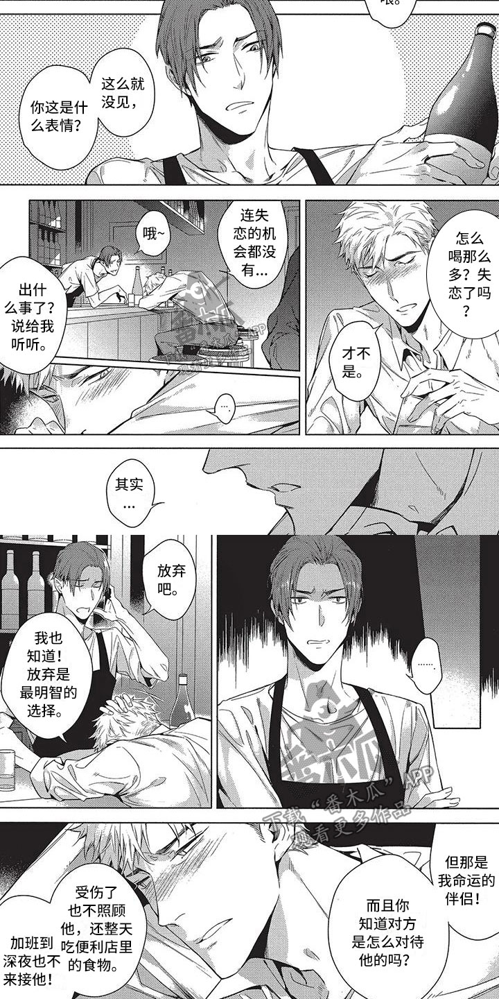 命定的缘分全集在线观看漫画,第8章：偶遇1图