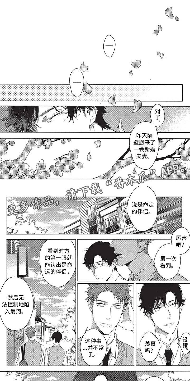 命定的他漫画,第10章：好消息1图