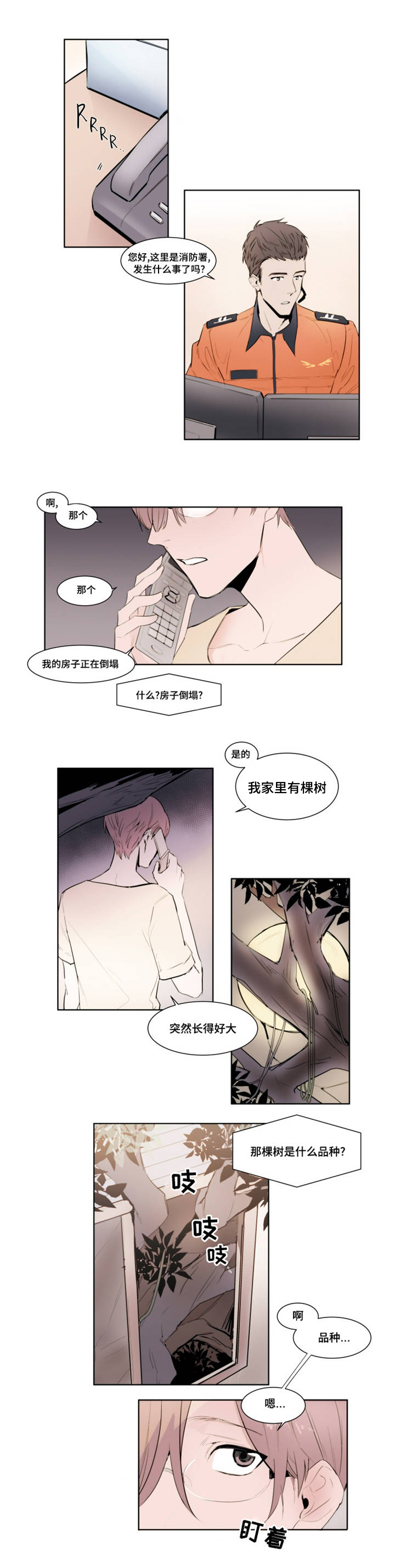 植物效应67漫画,第1章：报警3图
