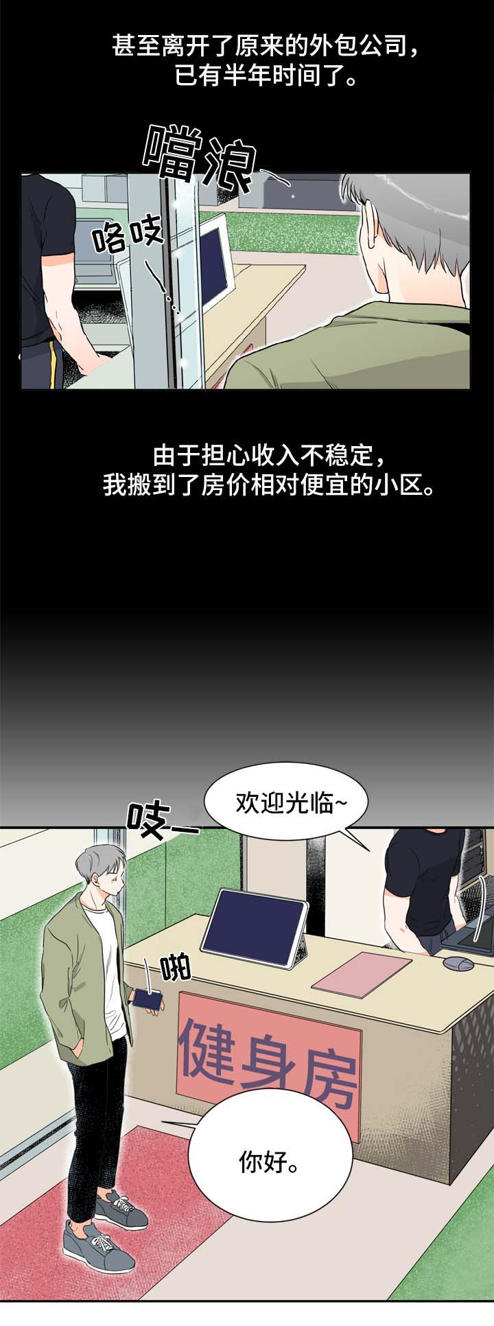 直播攻略漫画,第1章：健身房的初遇5图