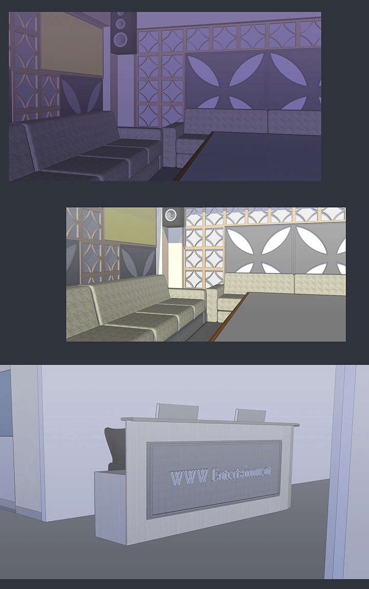 孤岛猎场漫画,第65章：模特5图