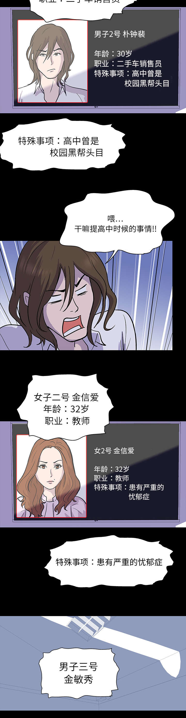 孤岛猎场漫画,第1章：游戏开始2图