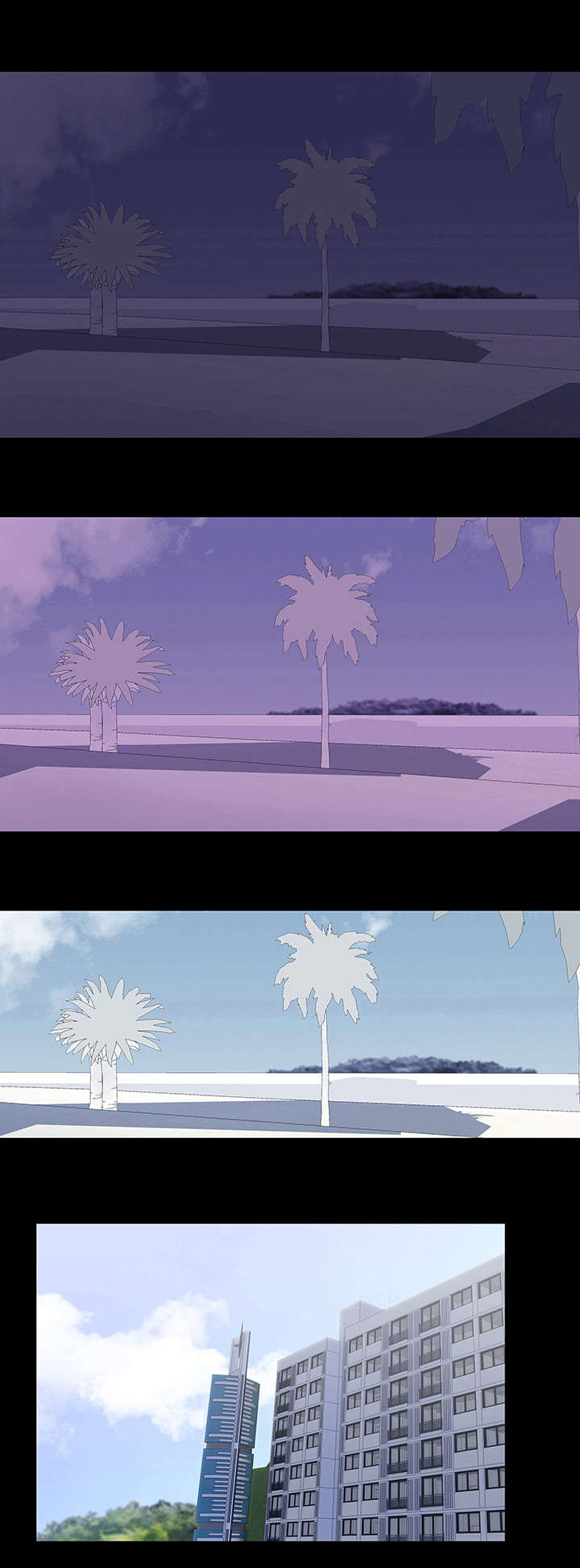 孤岛猎场漫画,第57章：一起走1图