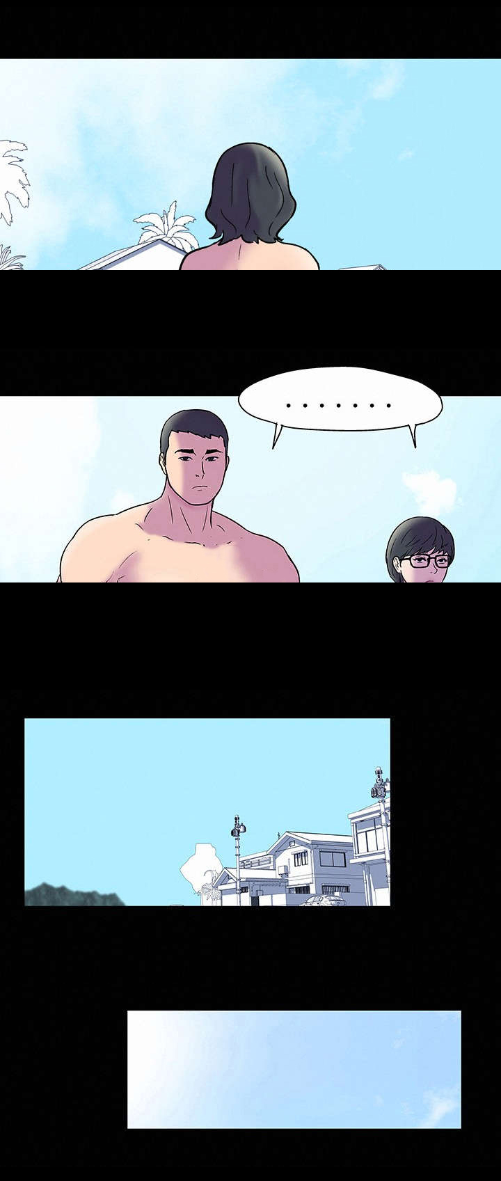 孤岛猎场漫画,第57章：一起走1图