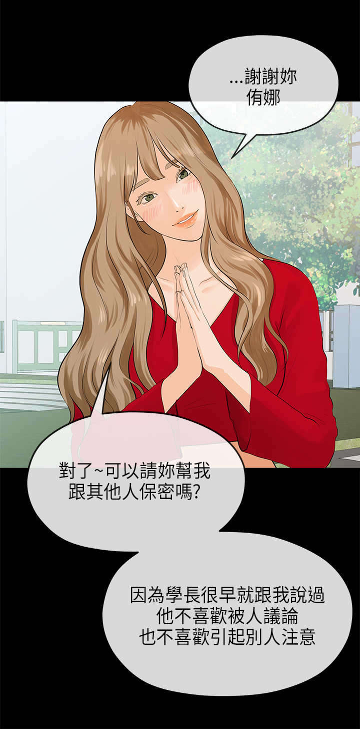 报告学长漫画,第35章：保密5图