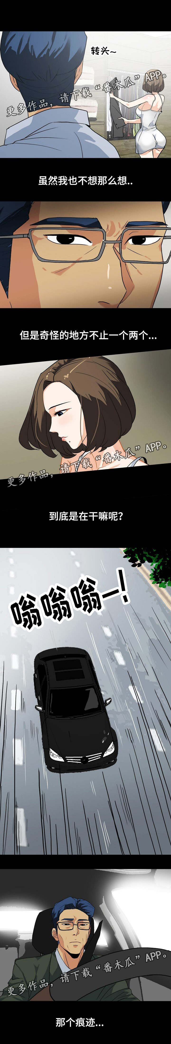 密谋揭发漫画,第21章：调查我老婆2图