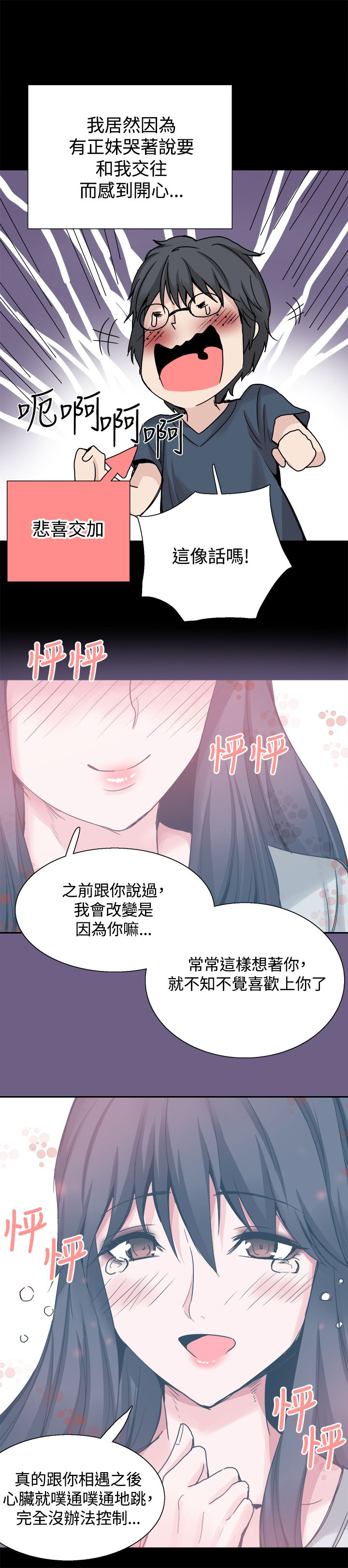 整容针视频漫画,第24章：表白4图