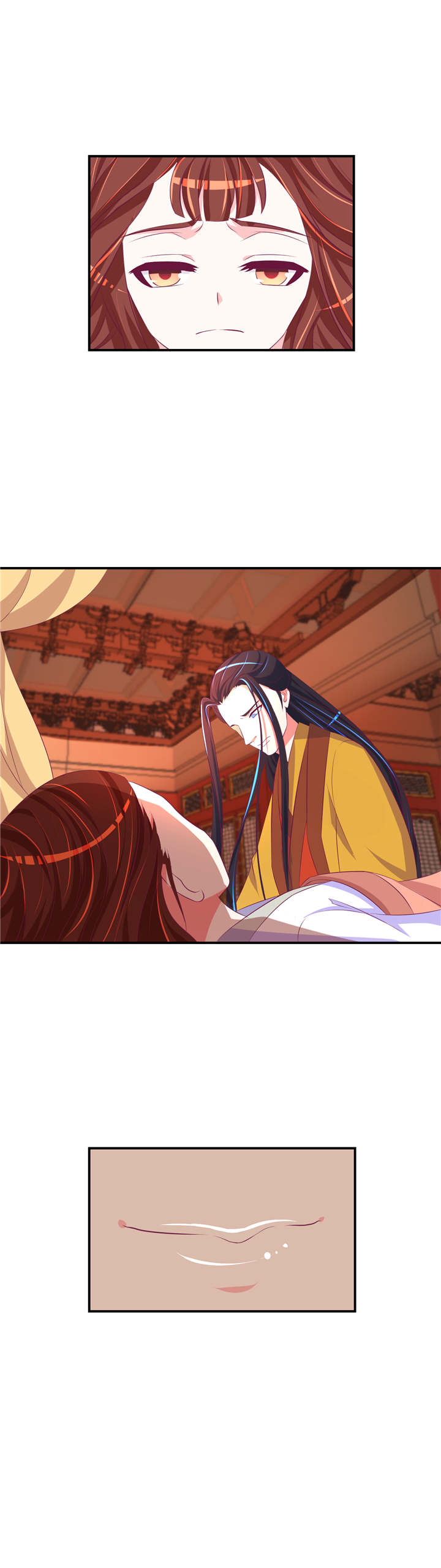 蛇蝎不好惹：弃后也妖娆漫画,第53章：原来我爱你！1图