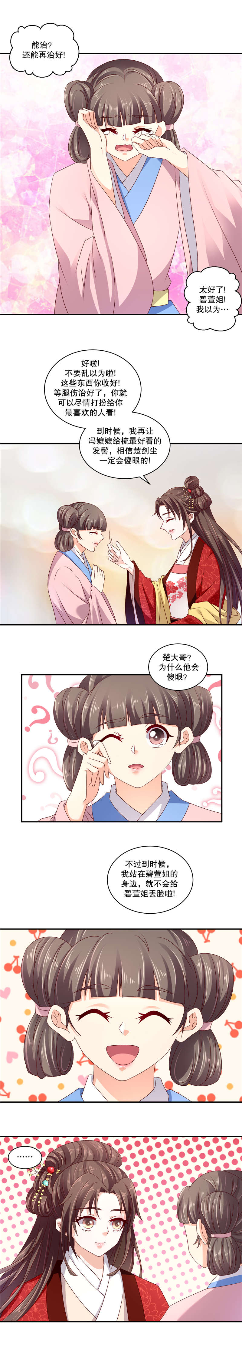 蛇蝎不好惹：弃后也妖娆漫画,第124章：皇上来了？2图