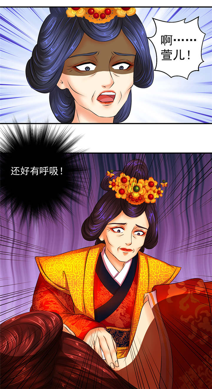 蛇蝎不好惹：弃后也妖娆漫画,第8章：我的孙女啊1图