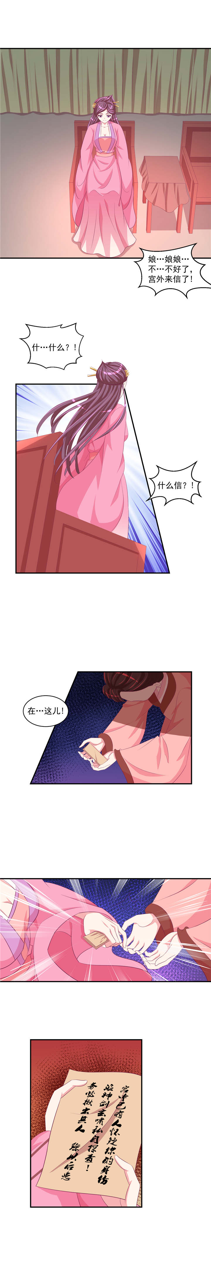 蛇蝎不好惹：弃后也妖娆漫画,第56章：宫外来信3图