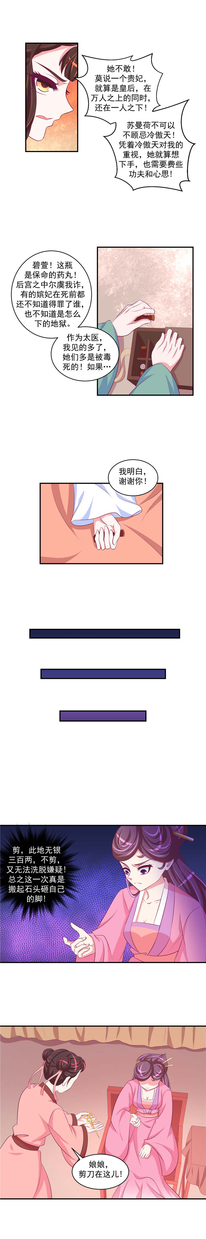 蛇蝎不好惹：弃后也妖娆漫画,第55章：臣妾有罪1图