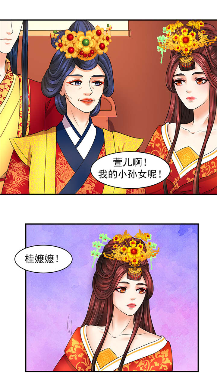 蛇蝎不好惹：弃后也妖娆漫画,第8章：我的孙女啊2图