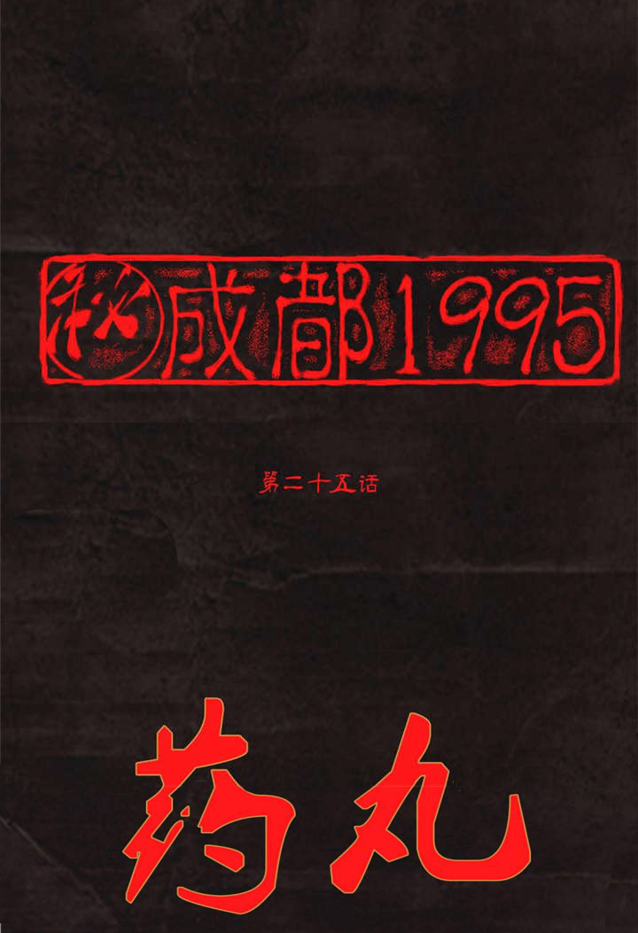 成都1995漫画,第25章：药丸1图