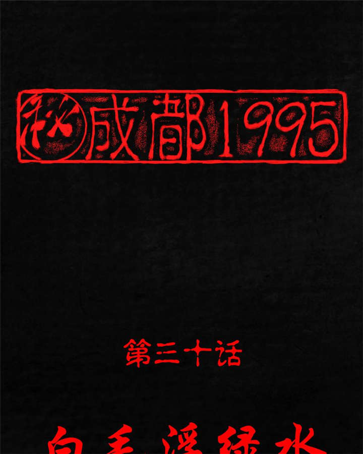 成都1995漫画,第30章：白毛浮绿水1图