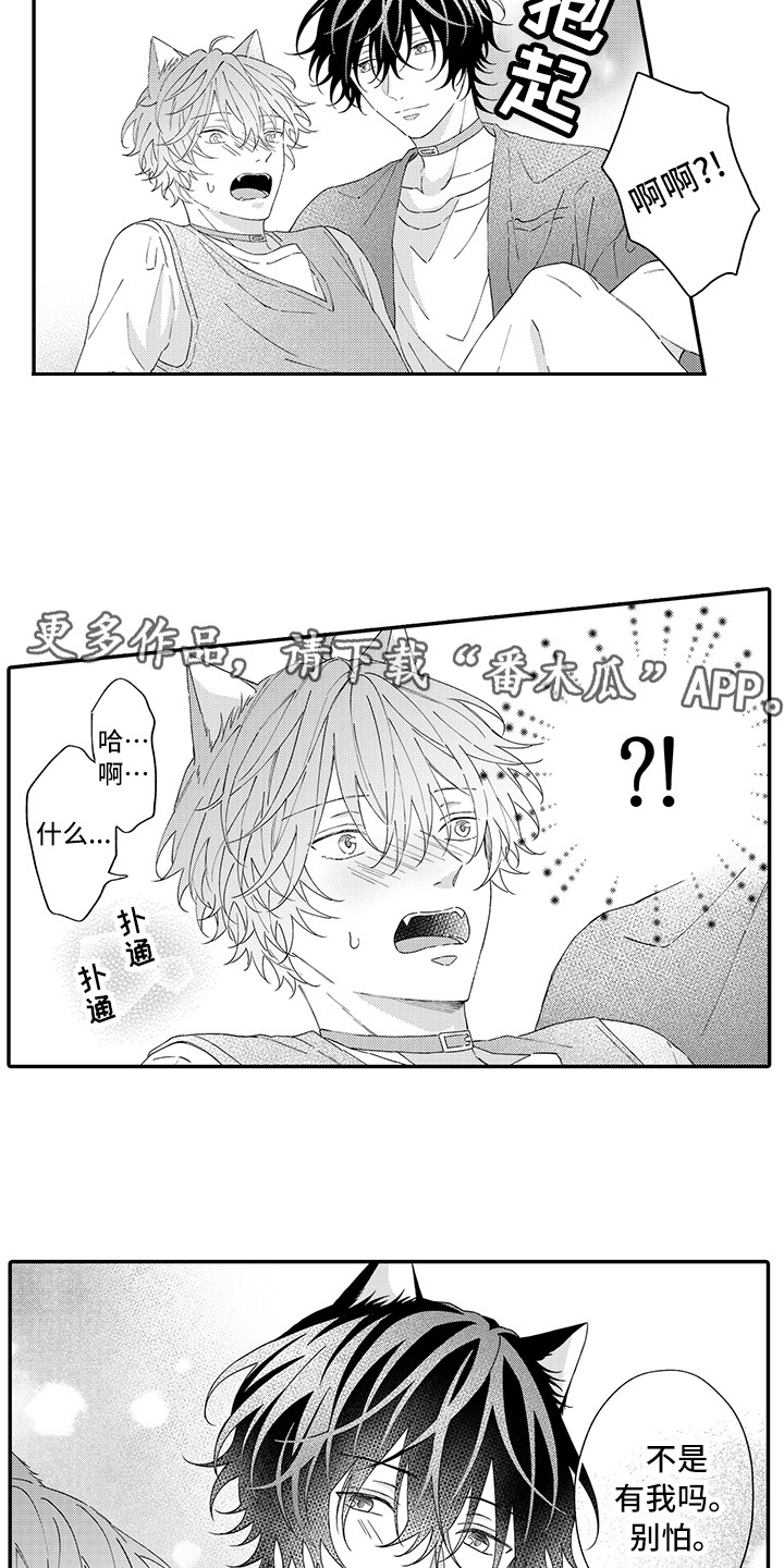猫咪之家漫画,第12章：怕水2图
