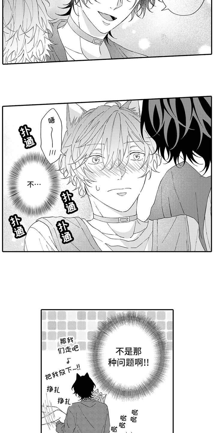 猫咪之家漫画,第12章：怕水3图