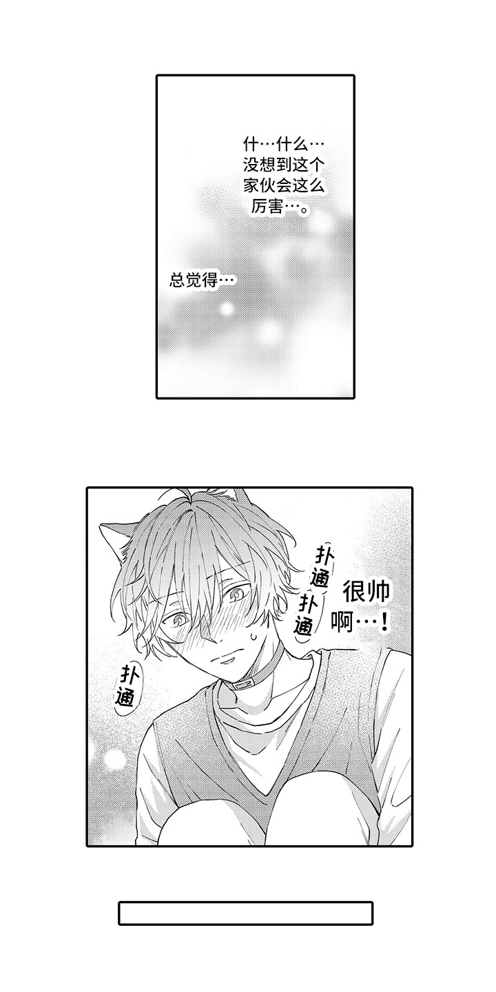 猫咪之家漫画,第9章：心跳加快4图