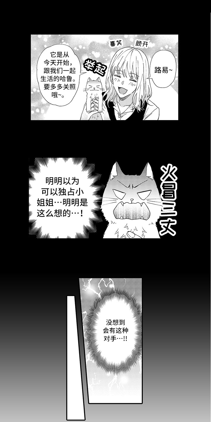 猫咪之家漫画,第2章：好胜心1图