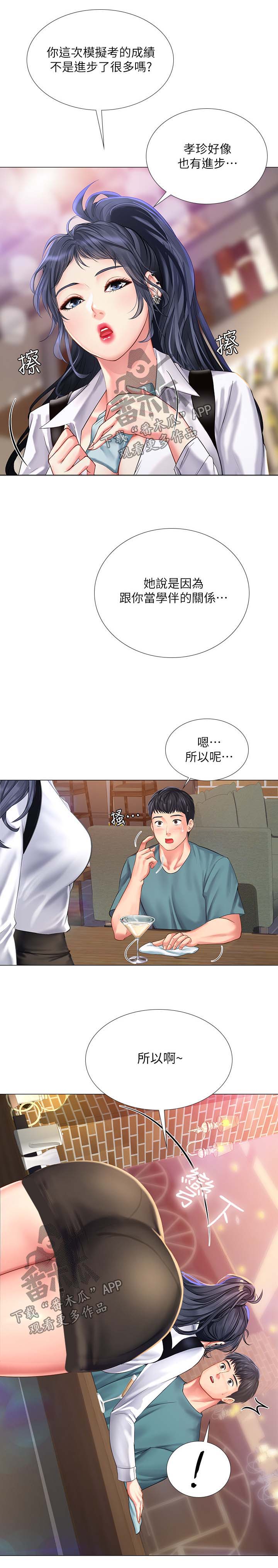 课后会漫画,第65章：酒吧邀请1图