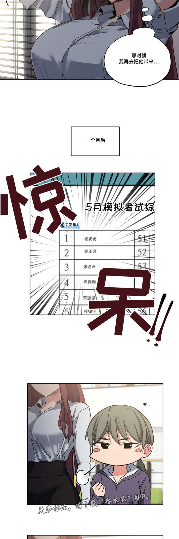 非常师生档漫画,第35章：不敢相信2图
