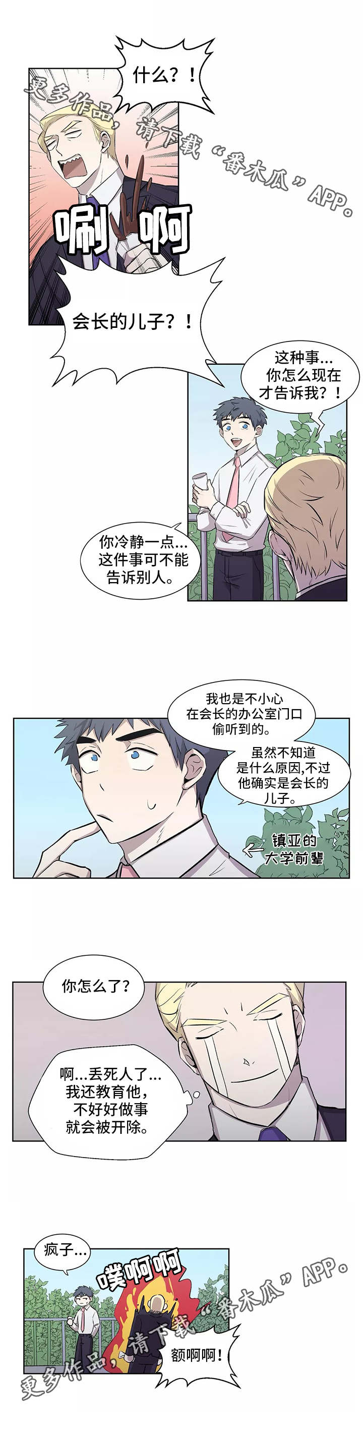 上位手段漫画,第3章：富二代1图