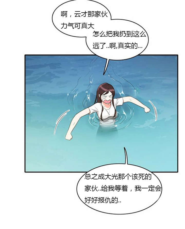 同步穿越漫画,第32章：怕水3图