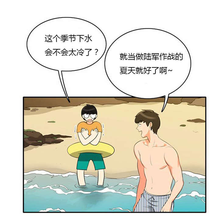 同步穿越漫画,第31章：海边度假2图