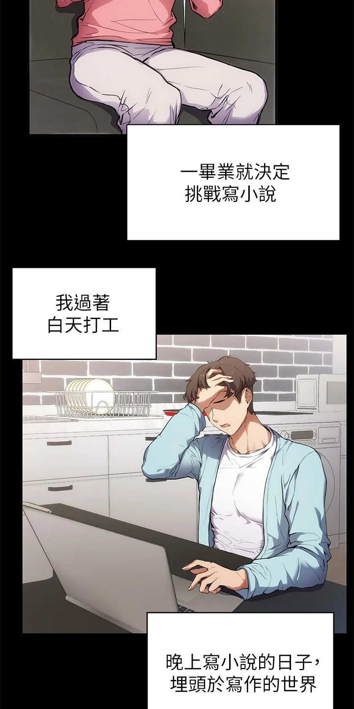 实践派作家漫画,第2章：小说家3图