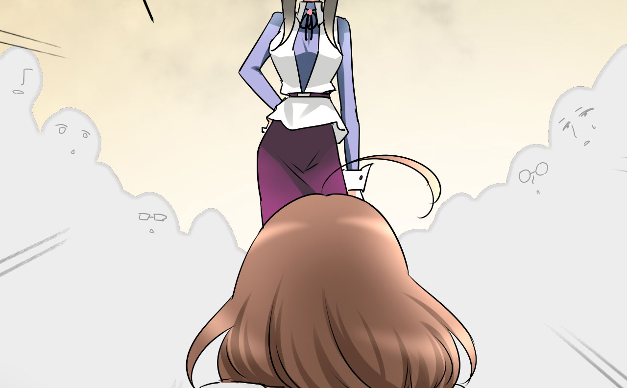情深不抵陈年恨漫画,第19章：下跪的云娜1图