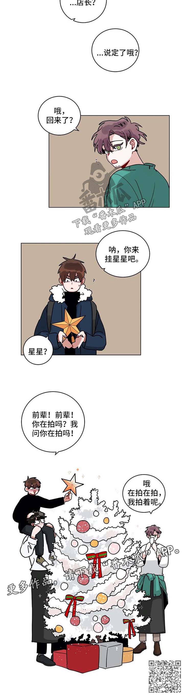 无声的雨孟庭苇完整版漫画,第177章：圣诞树1图