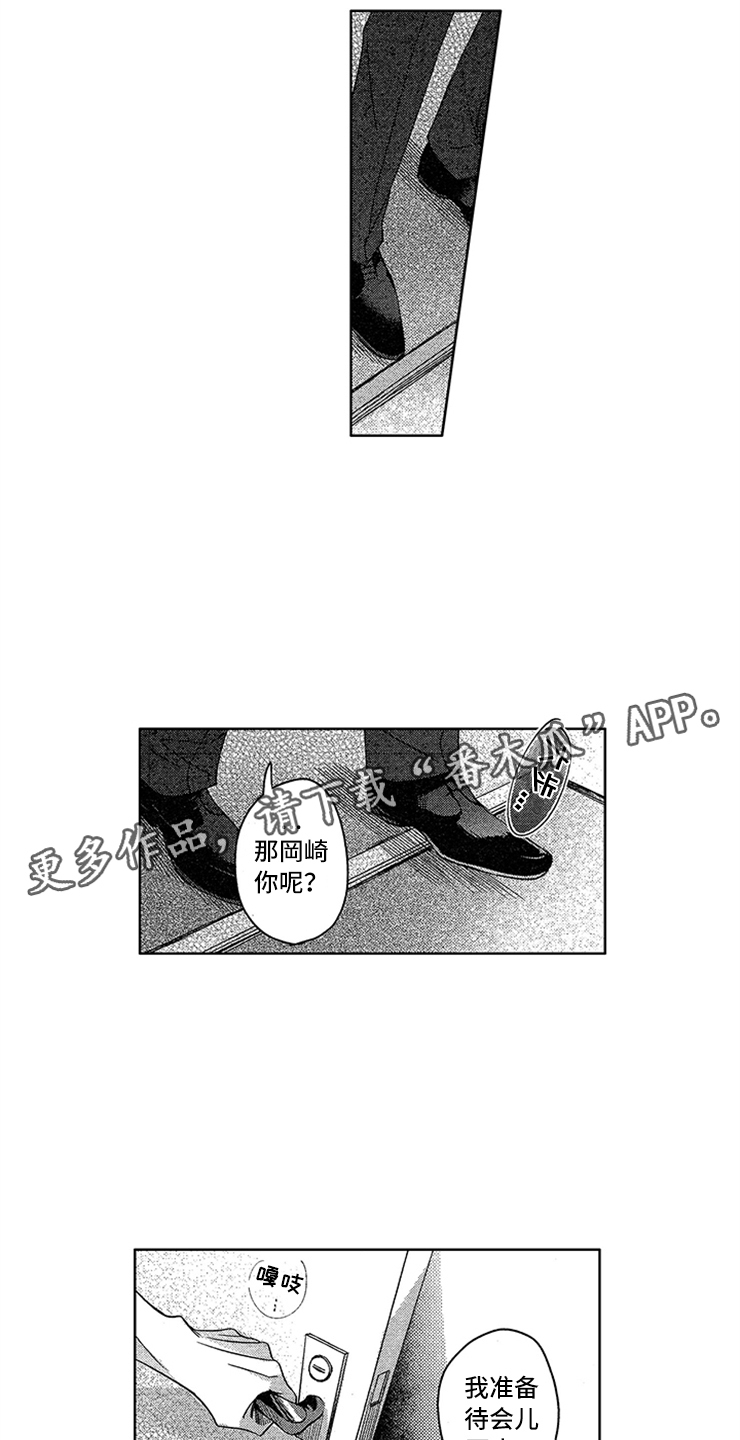 天降小狼狗漫画,第4章：敞开的门5图