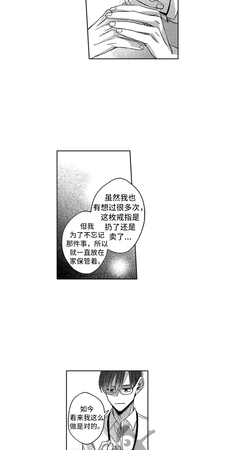天降小狼狗漫画,第16章：戒指的故事3图