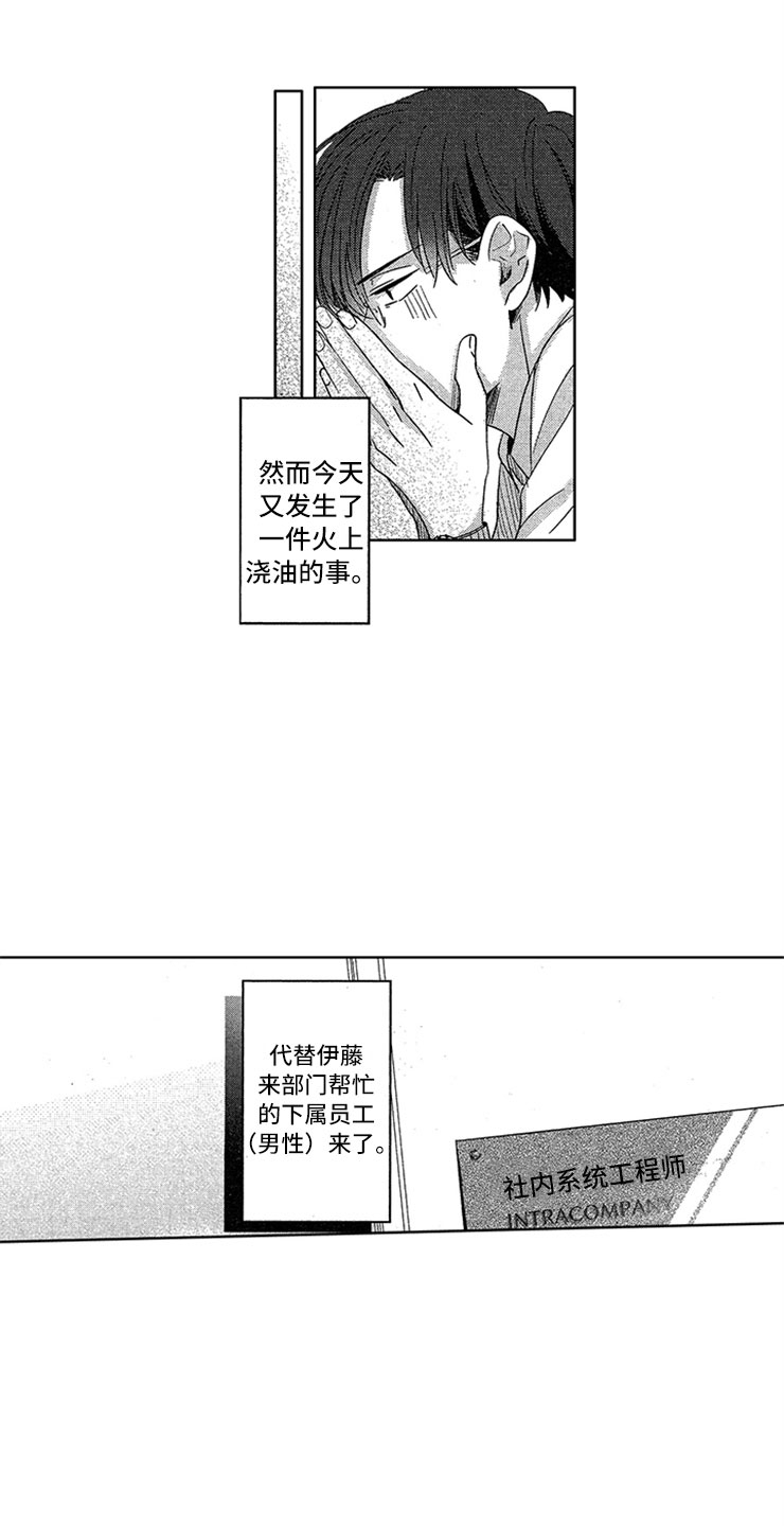 天降小狼狗漫画,第1章：社会性死亡2图