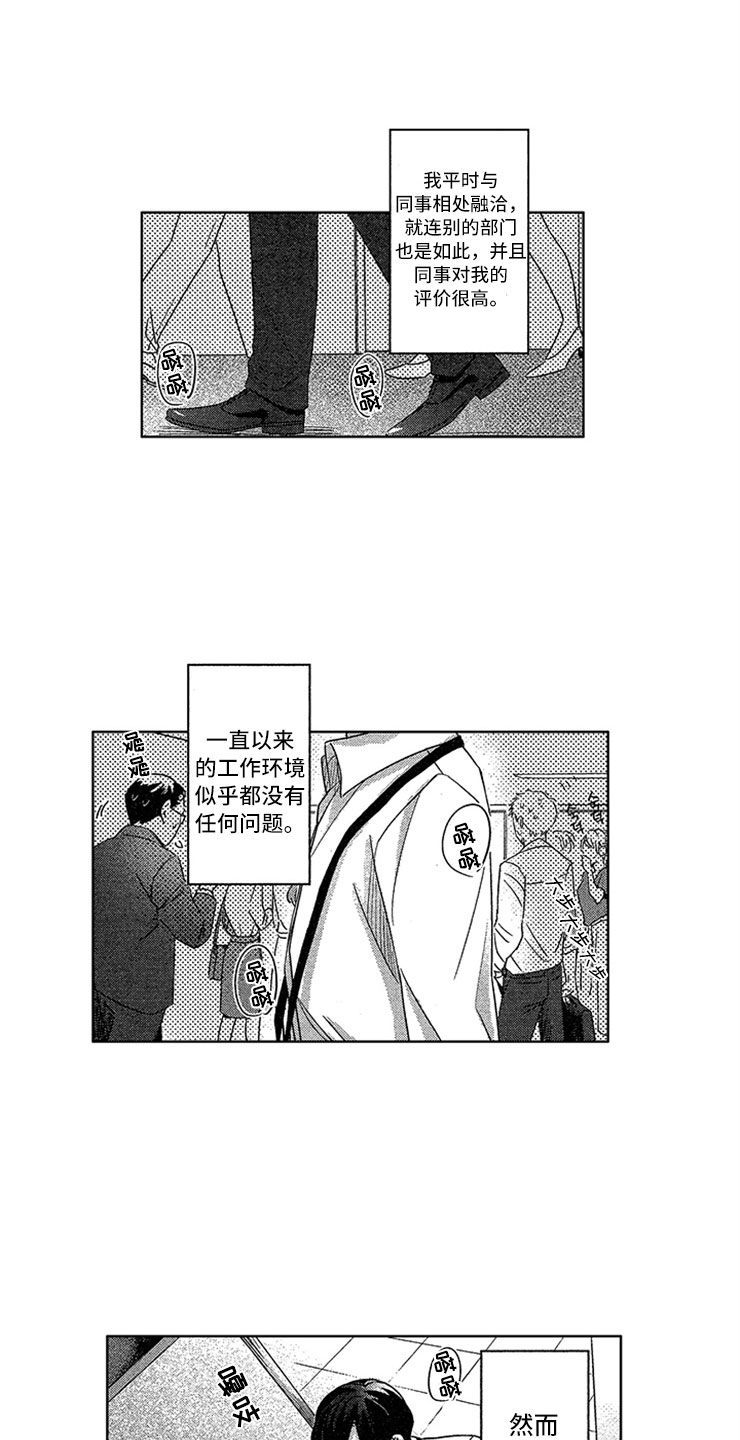 天降小狼狗漫画,第1章：社会性死亡2图