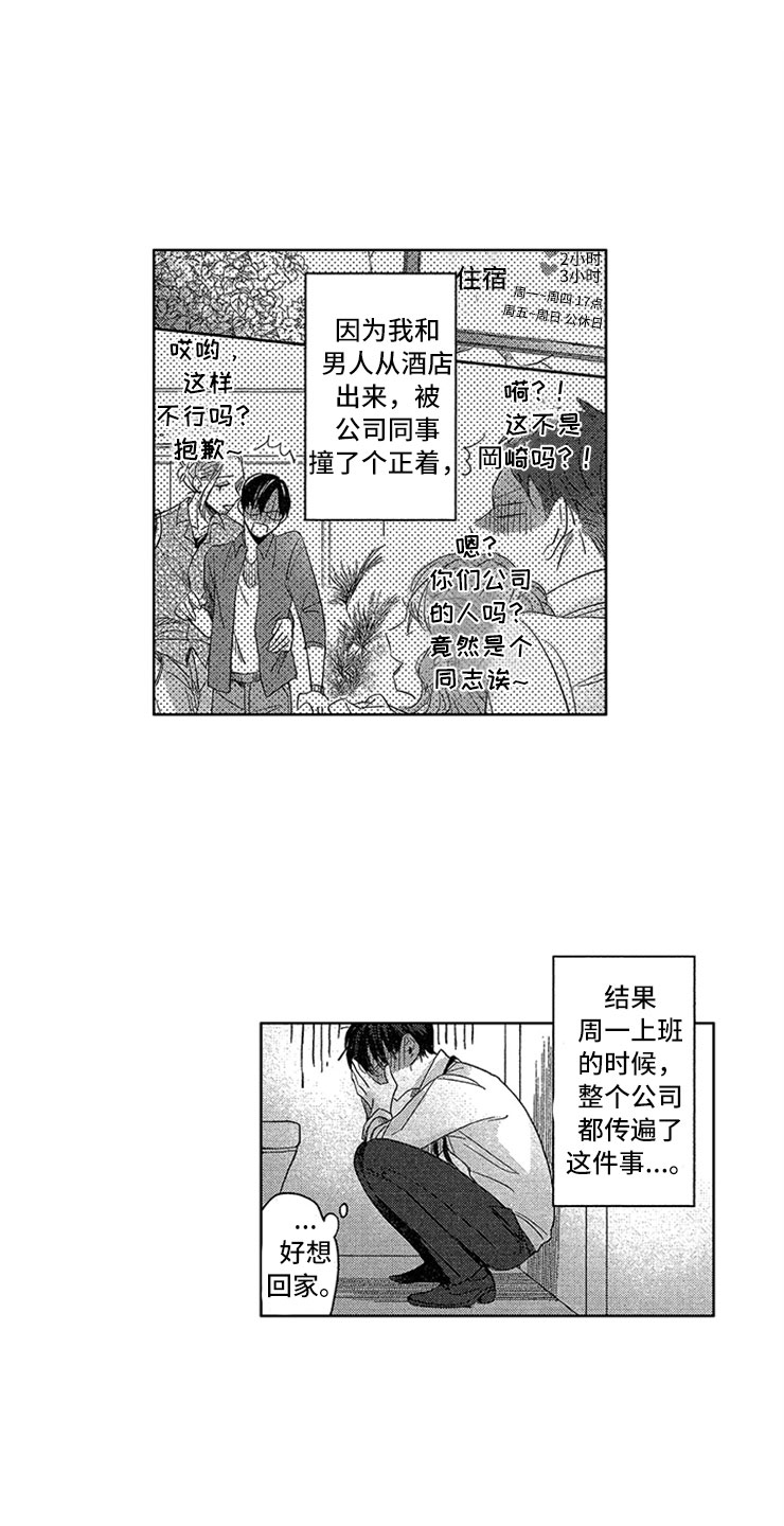 天降小狼狗漫画,第1章：社会性死亡5图