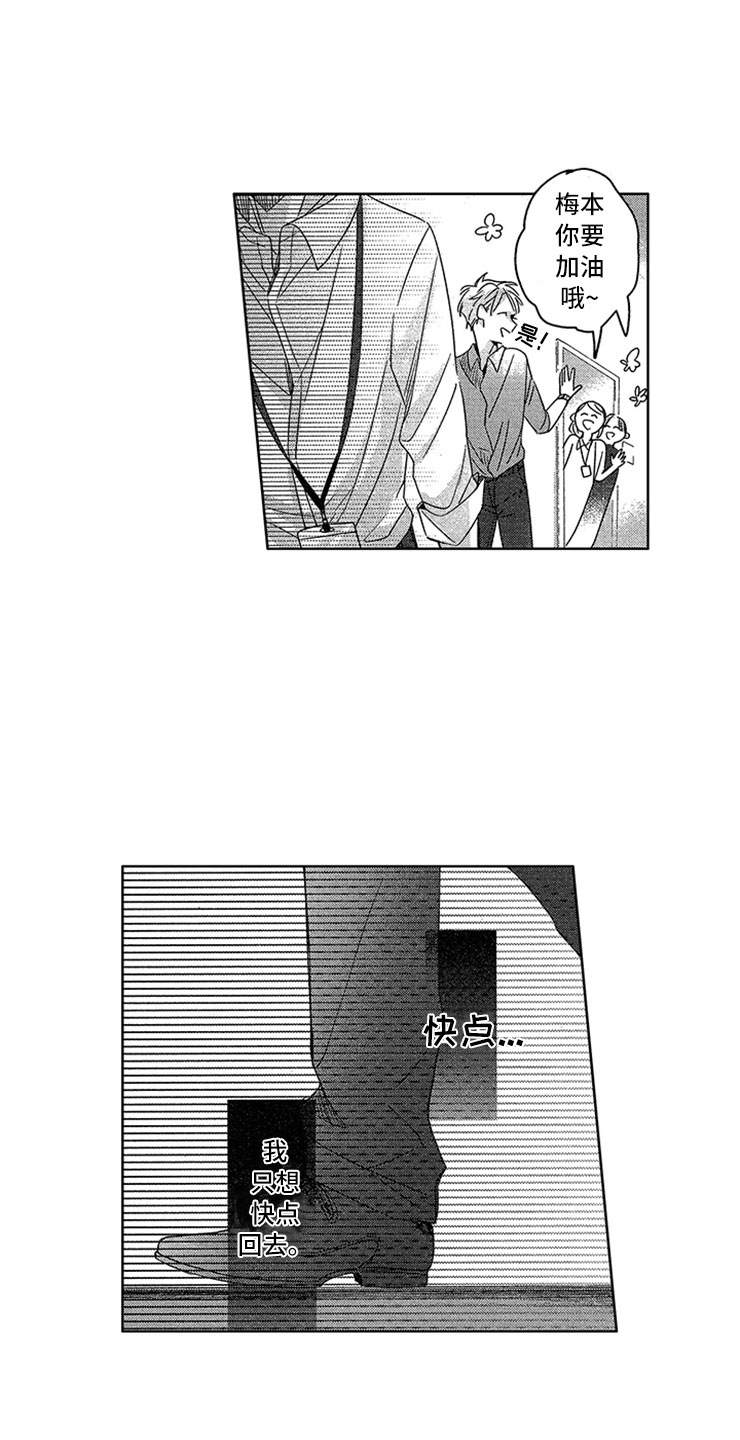 天降小狼狗漫画,第2章：窒息的现实3图